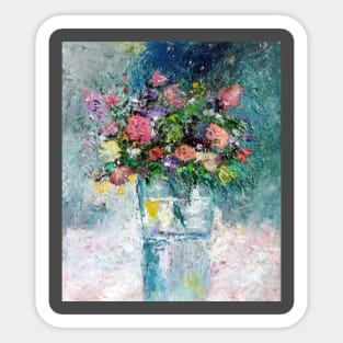 Flowers in a vase Sticker